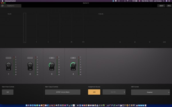 Phantom power missing on channels 1 and 2