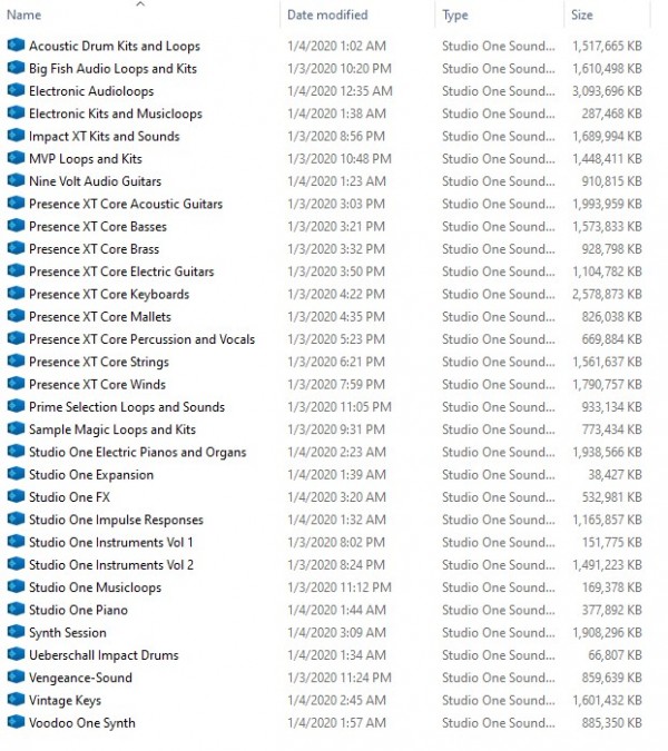Studio One Pro Ver. 4.6 Missing Sound Files Questions & Answers