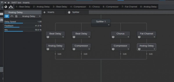 Example of how you can apply parallel processing from just one track and one buss