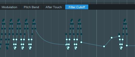 Instrument automation lane: Use Alt modifier