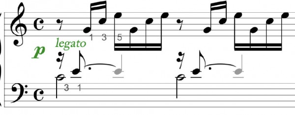 Bach Prelude in C - BWV 846