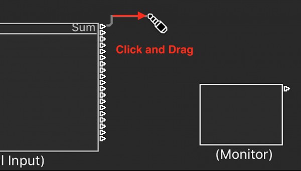 Logic X MIDI Environment Click and Drag